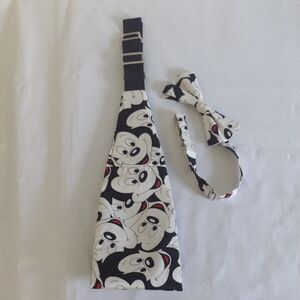 Mickey Mouse Necktie And Bowtie Set (J180)